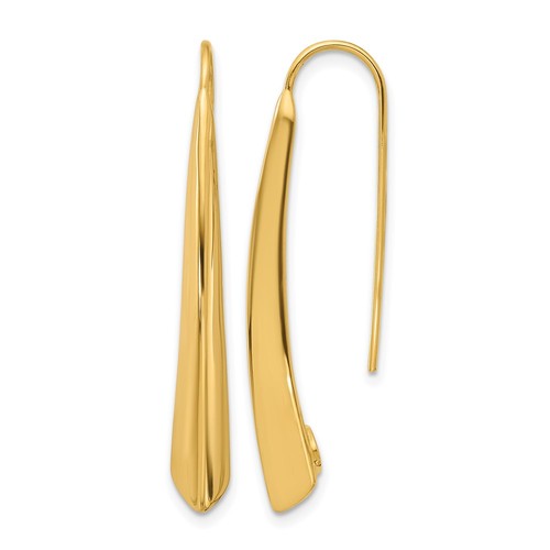 14k yellow gold polished - gold,