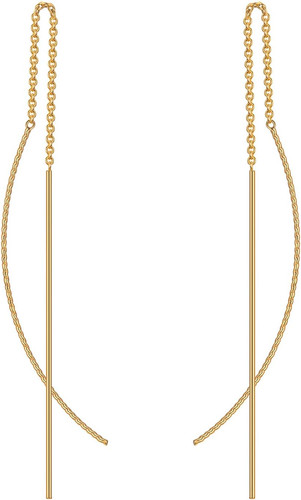 14k gold threader - gold,