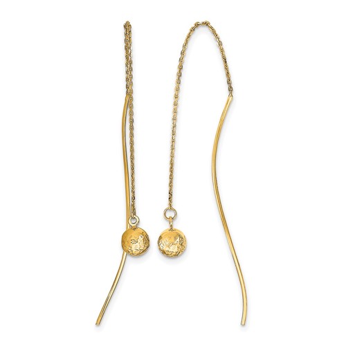 14k yellow gold polished - 14k,